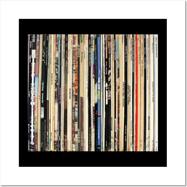 Classic Rock Records Wall Art by iheartrecords